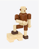 wooden toy robot